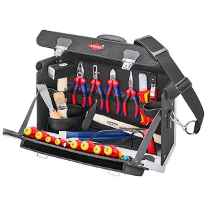 Knipex 00 21 02 SL Apprentices Tool Bag for Electrical Contractors 24 Pieces